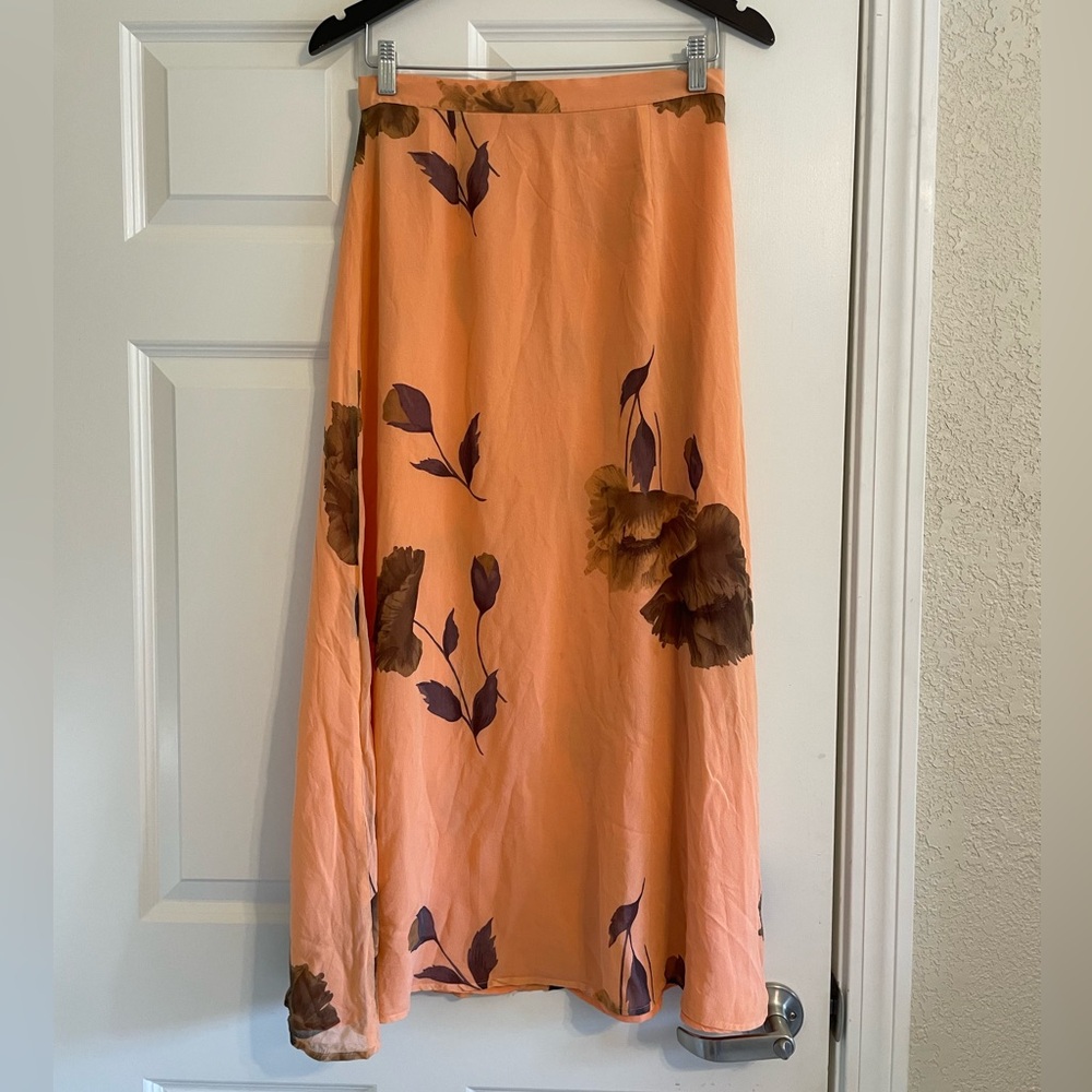 Vantana Vintage Silk Skirt - Elegant Summer Style